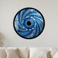 Mirrored Mosaic Vortex with black frame