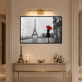 Parisian Red Umbrella with black frame