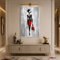 Scarlet City Chic with silver frame