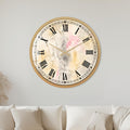 Pastel Marble Roman with gold frame