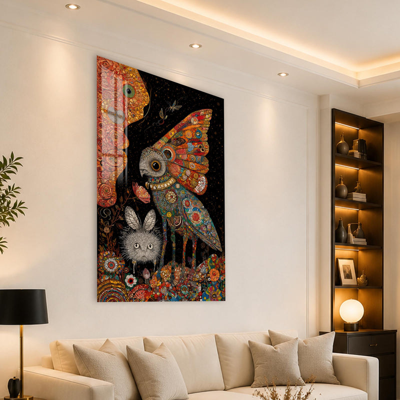 Enchanted Owl Garden lifestyle view
