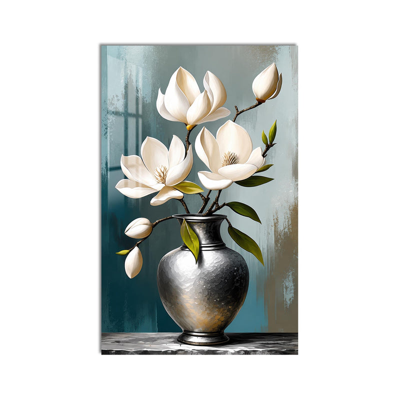 Ivory Magnolia Elegance product shot on white background