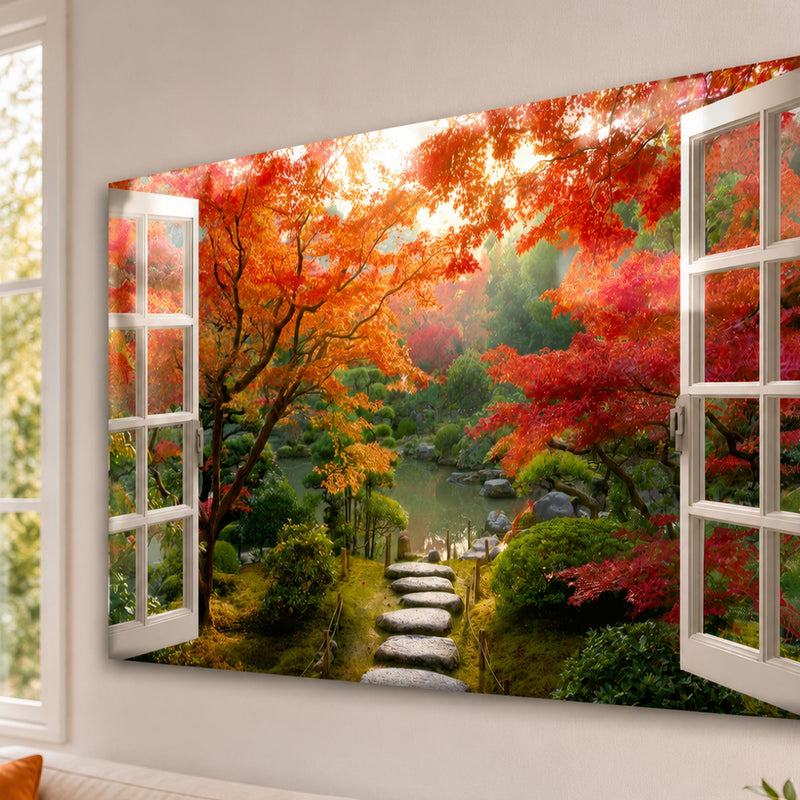 Autumn Garden Window lifestyle view