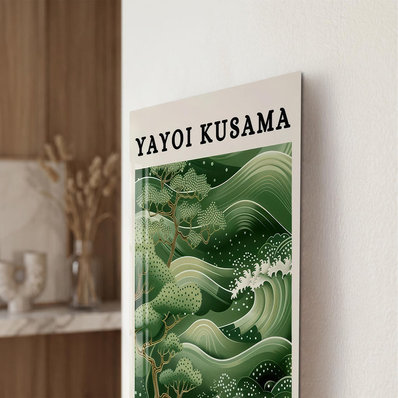 Emerald Japanese Waves lifestyle view