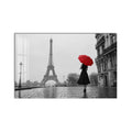 Parisian Red Umbrella product shot on white background