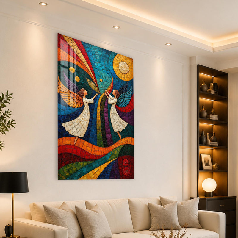 Celestial Angel Mosaic lifestyle view