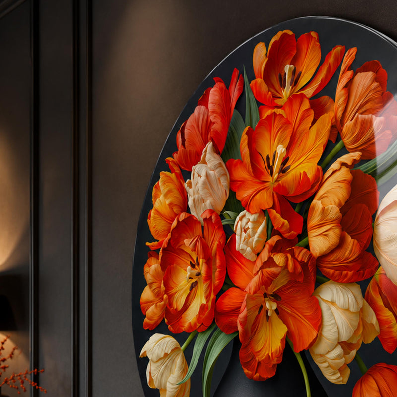Fiery Tulip Bouquet lifestyle view