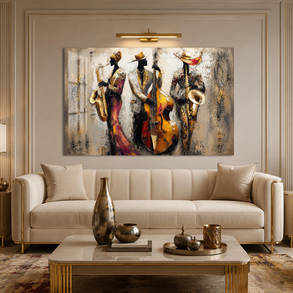 Golden Jazz Trio lifestyle view