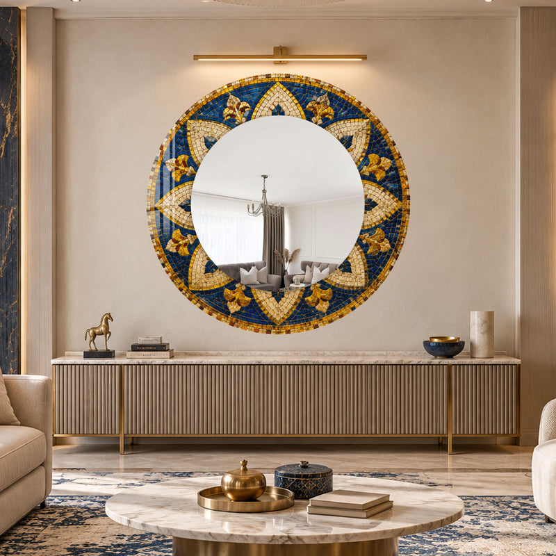 Sapphire Mosaic Fleur lifestyle view