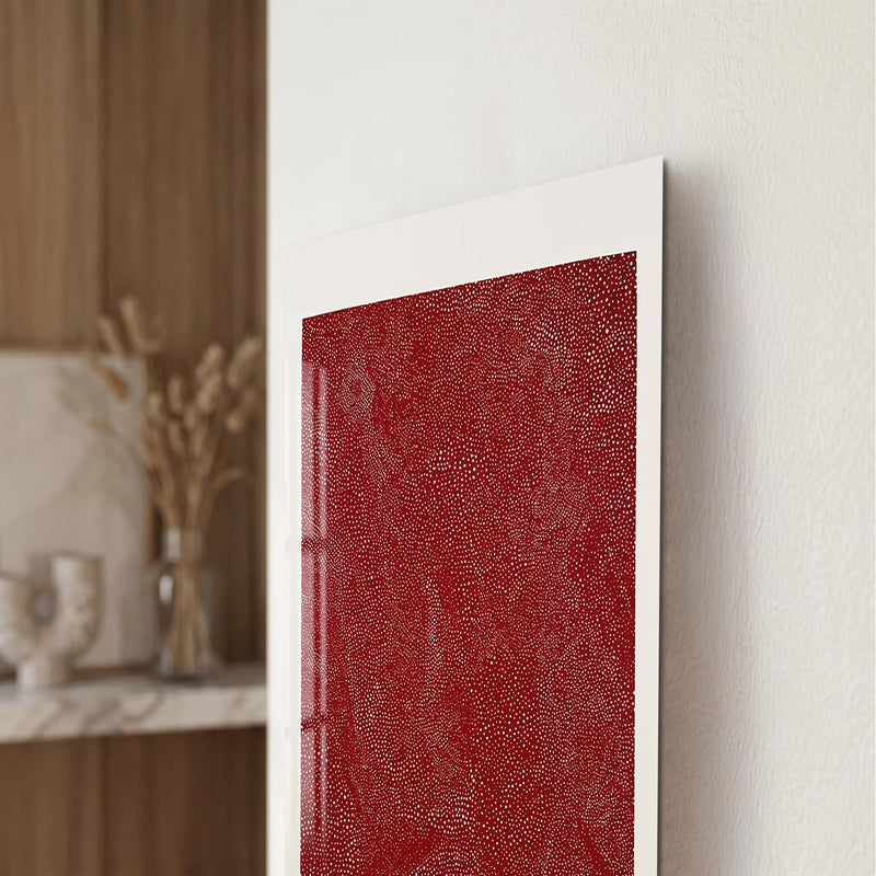 Kusama Crimson Dots lifestyle view