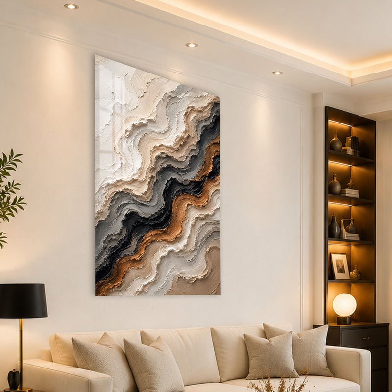 Gilded Earthflow angled lifestyle view