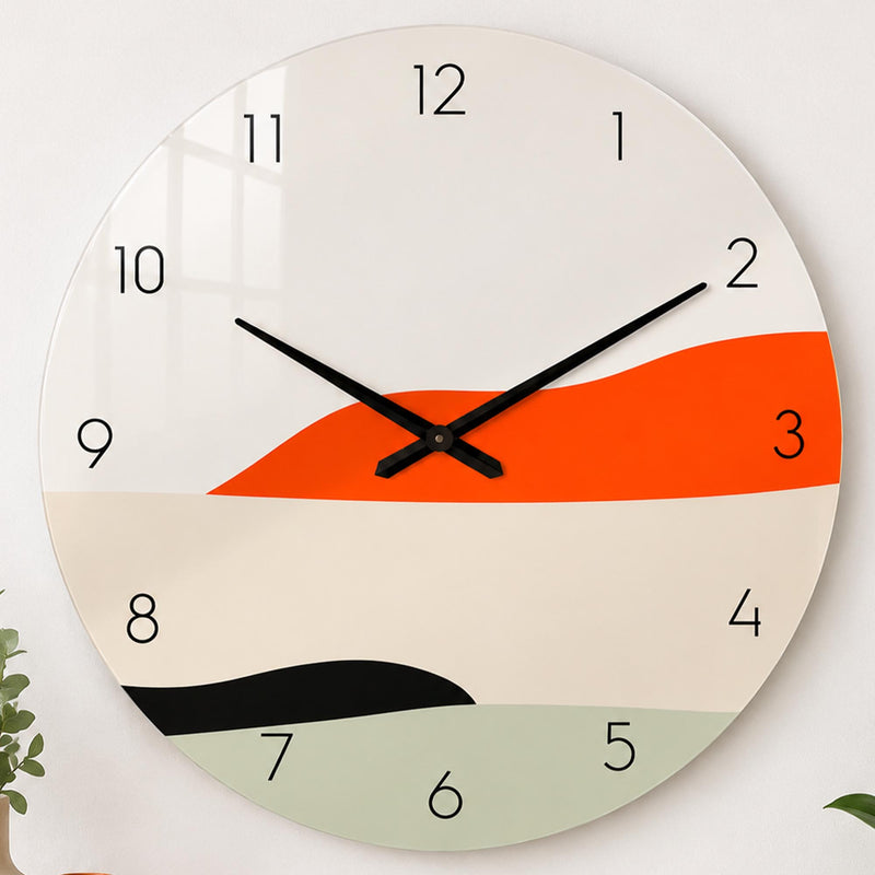 Orange Wave Abstract lifestyle view