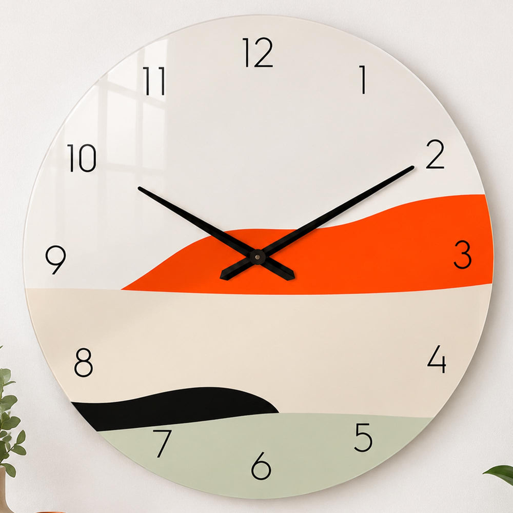 Orange Wave Abstract lifestyle view