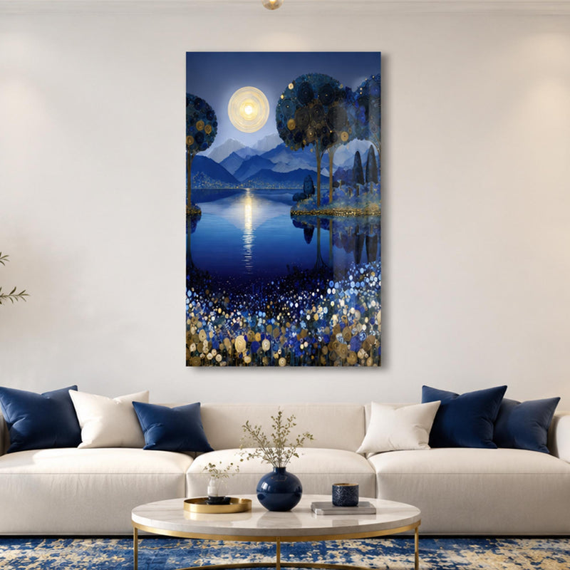 Gilded Moonlit Lake lifestyle view