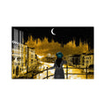 Artronauts Glass Print Venice Under Moonlight Glass Wall Art