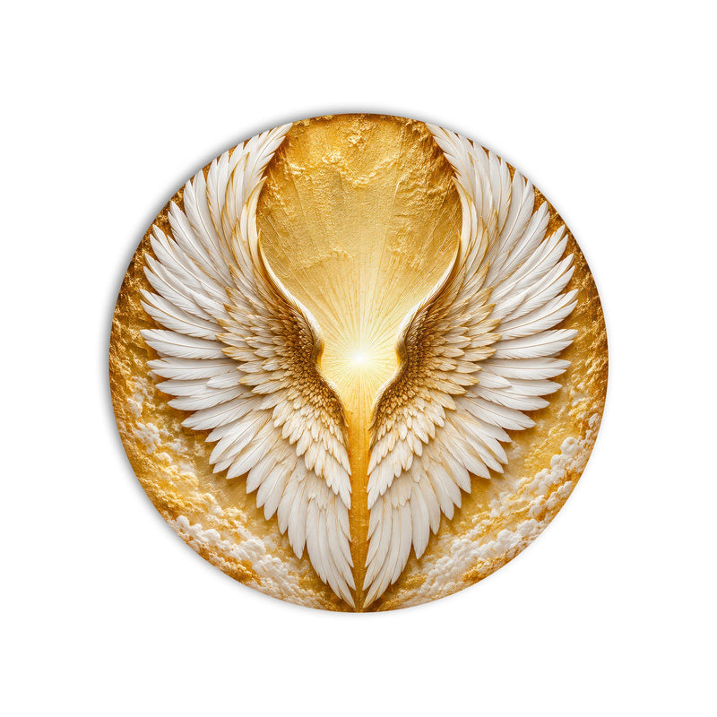 Celestial Angel Wings product shot on white background
