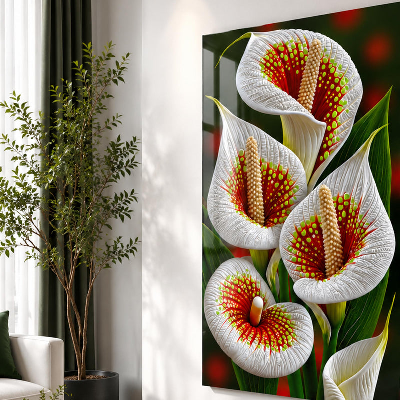 Crimson Calla Lilies lifestyle view