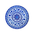 Sapphire Floral Medallion product shot on white background