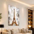 Golden Eiffel Tower angled lifestyle view