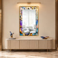 Butterfly Mosaic with gold frame