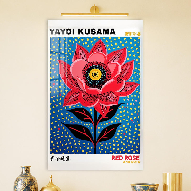 Dotted Red Bloom lifestyle view