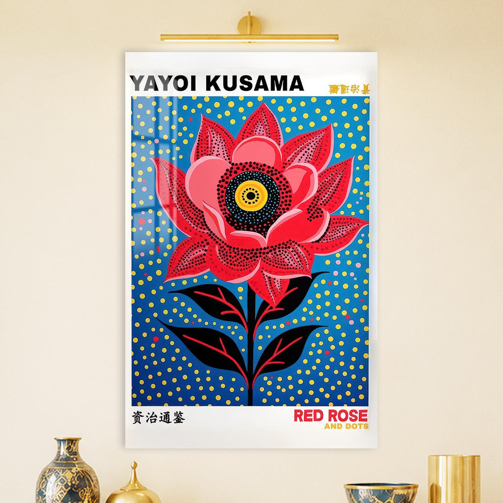 Dotted Red Bloom lifestyle view