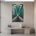 Emerald Railway Bridge with silver frame
