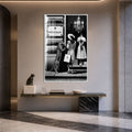 Milan Window Shopping with white frame