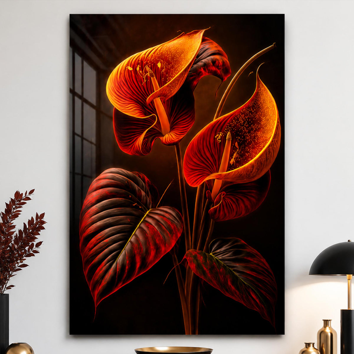 Ember Calla Lilies lifestyle view