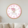 Pink Floral Tea Time with gold frame