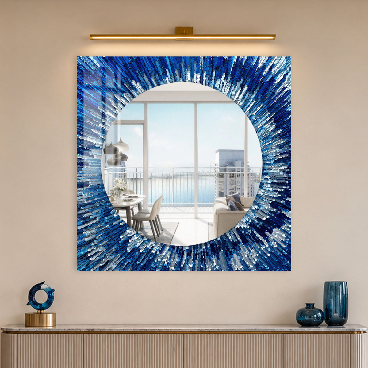 Sapphire Sunburst lifestyle view