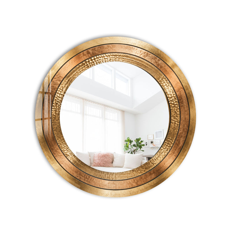 Gilded Copper Rings product shot on white background