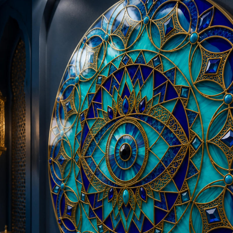 Jewelled Circle Lattice Eye lifestyle view