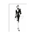 Monochrome Fashion Muse product shot on white background