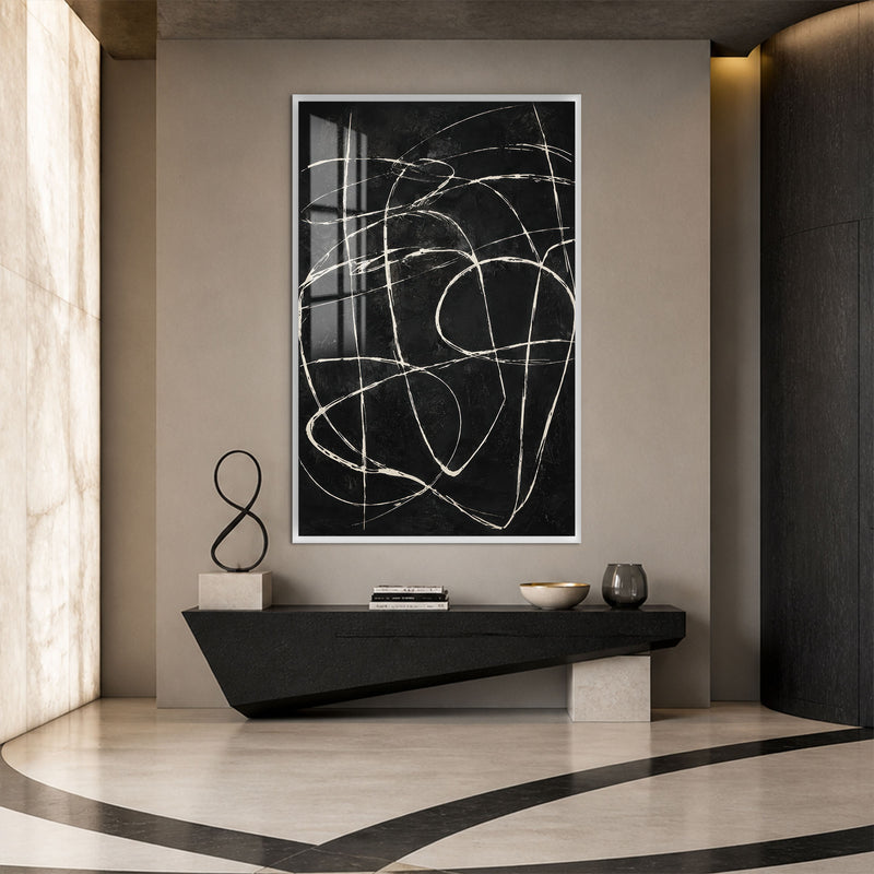 Midnight Motion with white frame