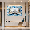 Glacial Prism with white frame