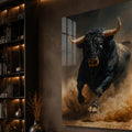 Charging Black Bull lifestyle view