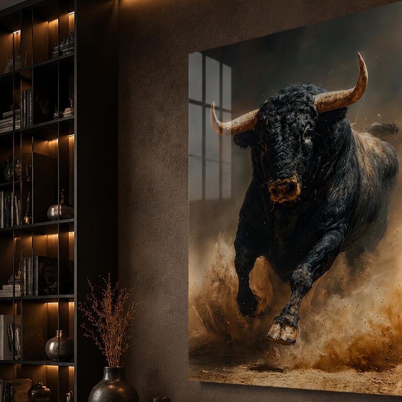 Charging Black Bull lifestyle view