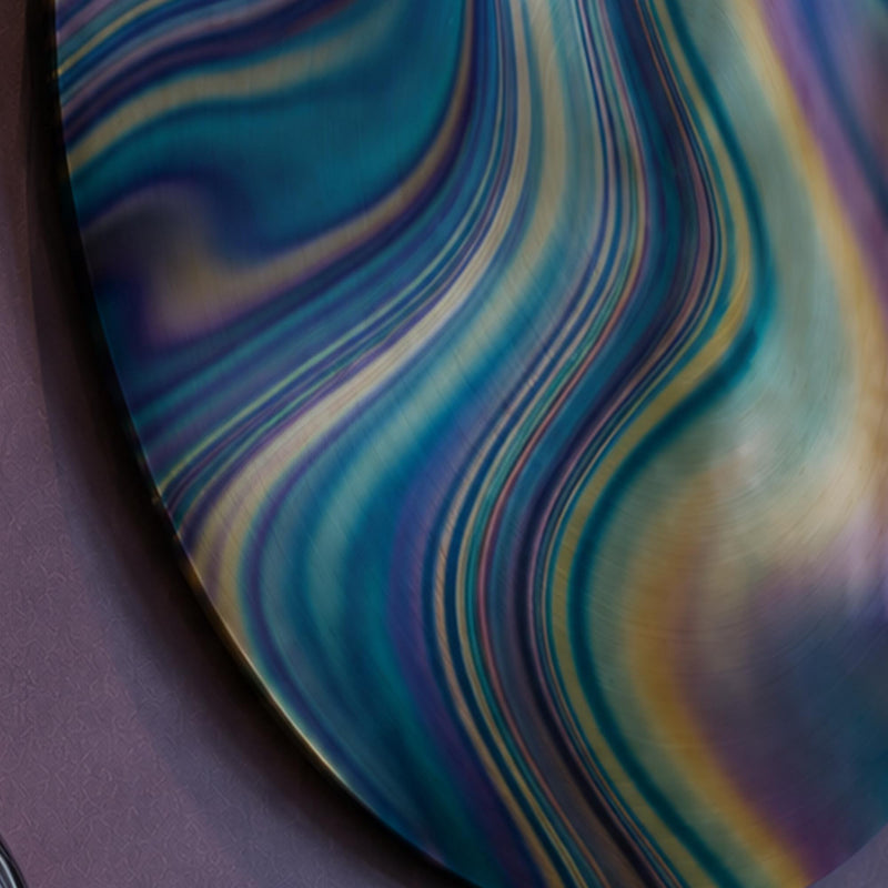 Brushed Metal Aurora Swirl lifestyle view