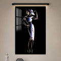 Midnight Muse in a modern room