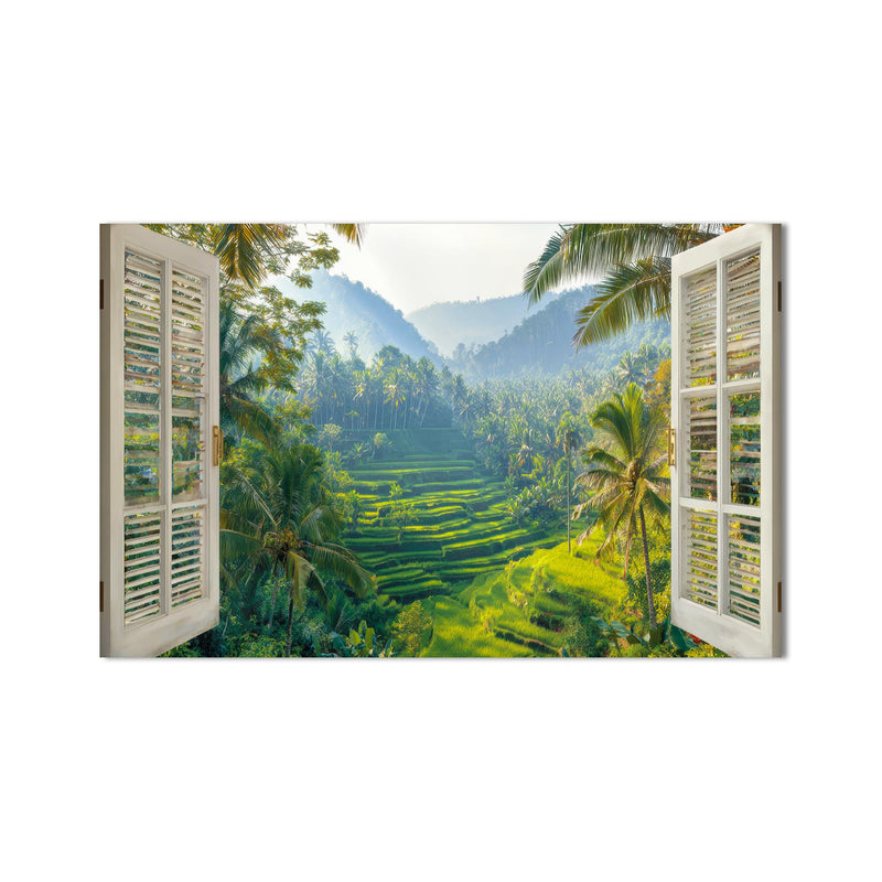 Tropical Terrace View product shot on white background