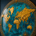 Turquoise Explorer Map lifestyle view