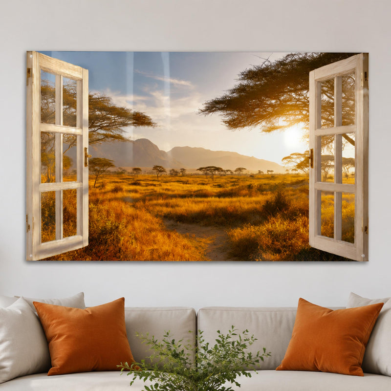 Golden Savanna Window lifestyle view