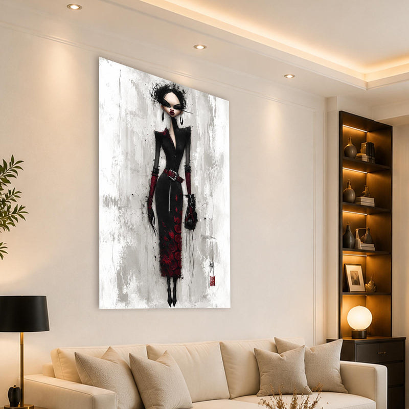 Crimson Couture lifestyle view