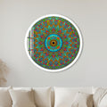 Radiant Guardian Eye with white frame