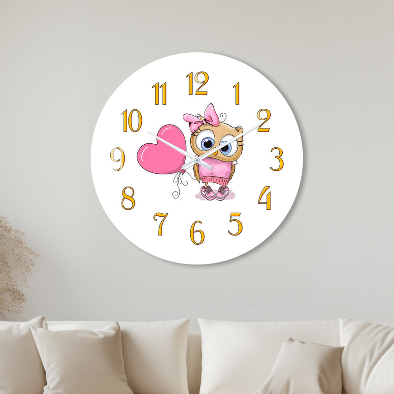 Sweetheart Owl with white frame