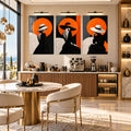 Orange Muse product shot on white background