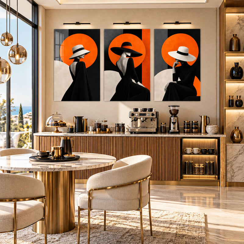 Orange Muse product shot on white background
