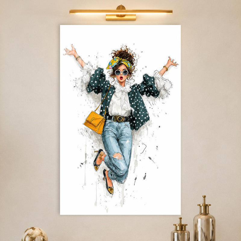Playful Fashionista lifestyle view