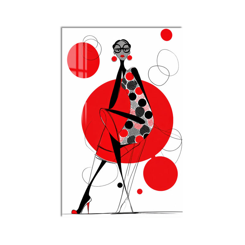Polka Dot Elegance product shot on white background